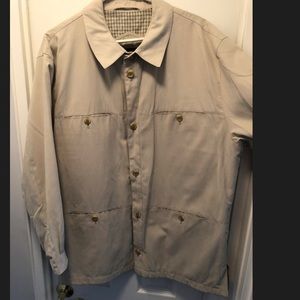 HAUPT mens microsuede Jacket